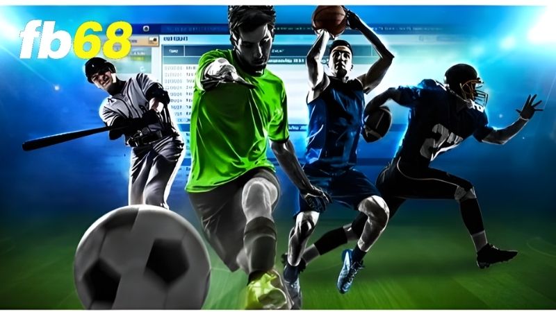 FB68 cho phép bạn tham gia đặt cược cho hơn 3000 trận đấu thể thao mỗi tháng